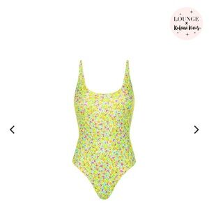 Lounge x Kulani Kinis Collab - One Piece - Small NWT - Wild Flower